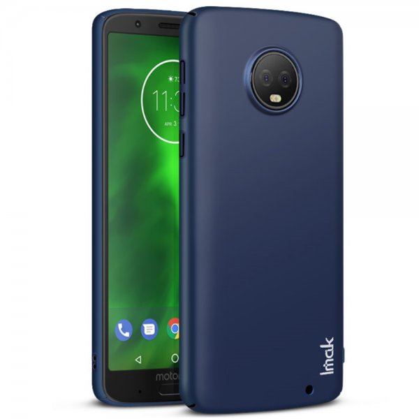 Jazz Slim Skal till Motorola Moto G6 Plus Hårdplast Blå
