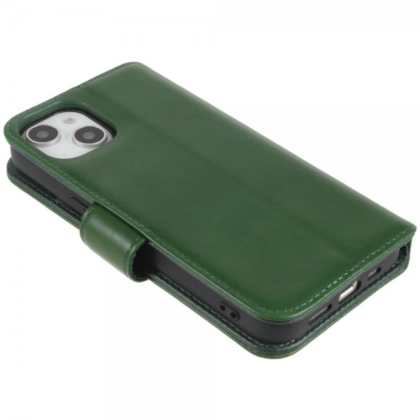 iPhone 14 Plus Fodral Essential Leather Juniper Green