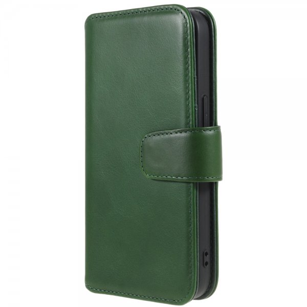 iPhone 14 Plus Fodral Essential Leather Juniper Green