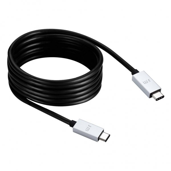 AluCable USB-C till USB-C kabel 2m