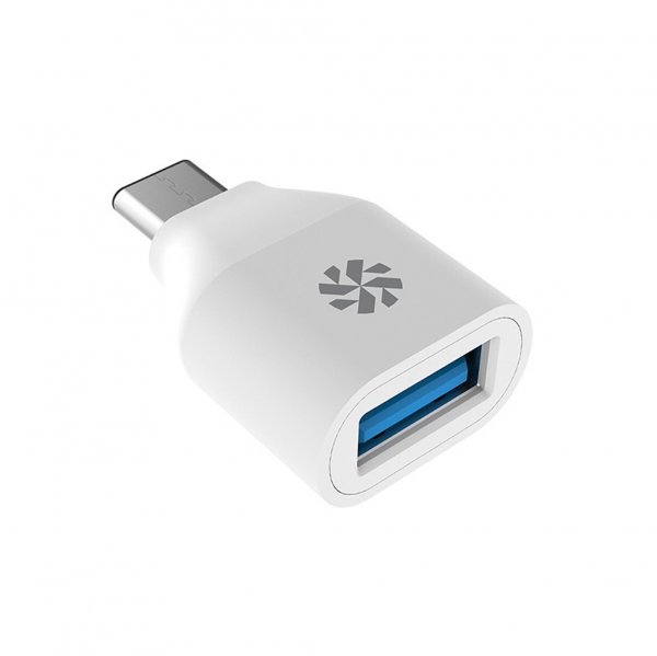 USB C till USB 3.0 Mini-adapter Grå