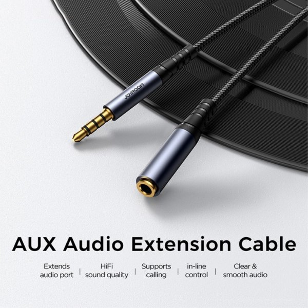 Kabel AUX Audio Extension Cable 3.5mm 1.2m