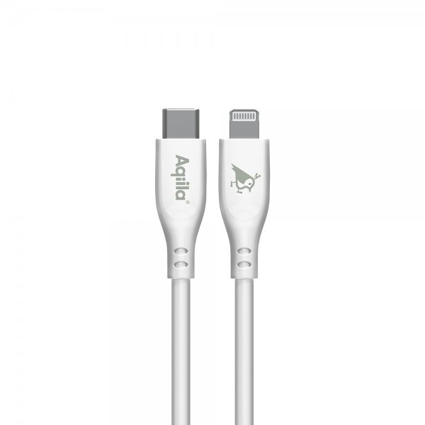 Kabel Cablebird CS22 USB-C till Lightning 60W 2m Vit