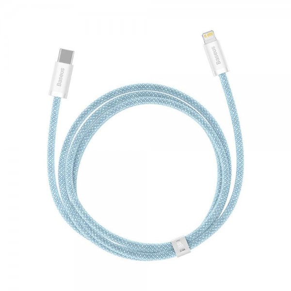 Kabel Dynamic Series USB-C till Lightning 1 m Blå
