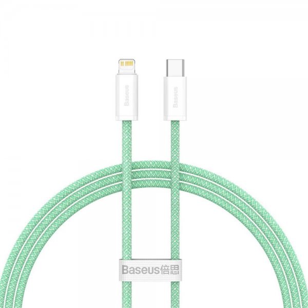 Kabel Dynamic Series USB-C till Lightning 1 m Grön