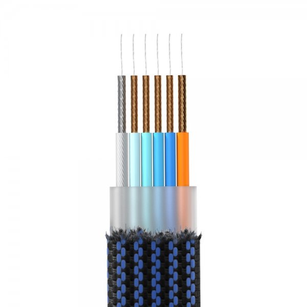 Kabel inCharge X Keyring 100W 6in1 Sapphire Blue