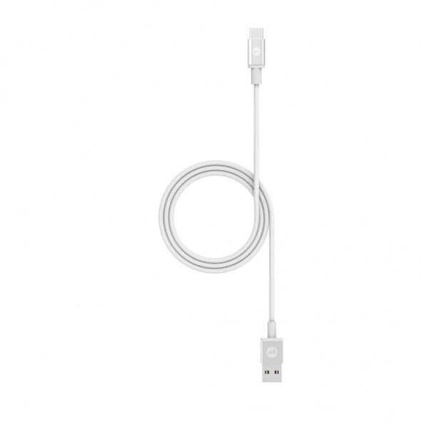 Kabel USB-A till USB-C 1m Vit