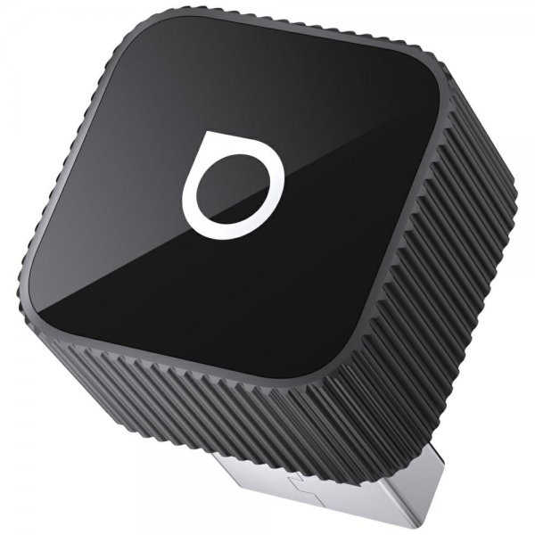 Mini Cube Trådlös CarPlay/Android Auto Adapter Svart