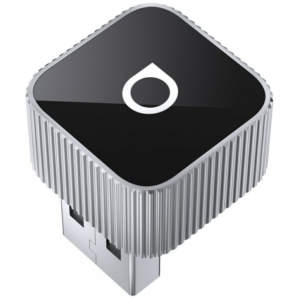 Mini Cube Trådlös CarPlay/Android Auto Adapter Silver