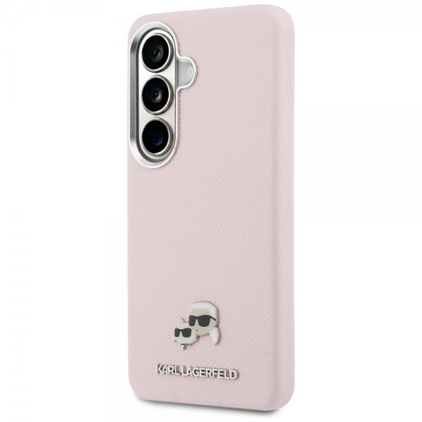 Samsung Galaxy S26 Plus Skal Saffiano MagSafe Rosa