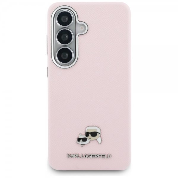 Samsung Galaxy S26 Plus Skal Saffiano MagSafe Rosa