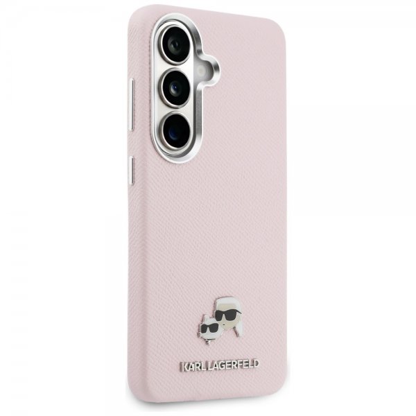 Samsung Galaxy S26 Plus Skal Saffiano MagSafe Rosa