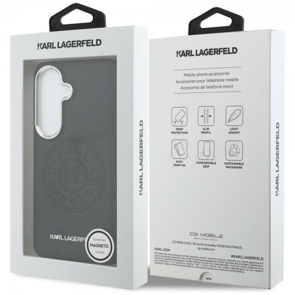 Samsung Galaxy S26 Plus Skal Perforated Logo MagSafe Svart