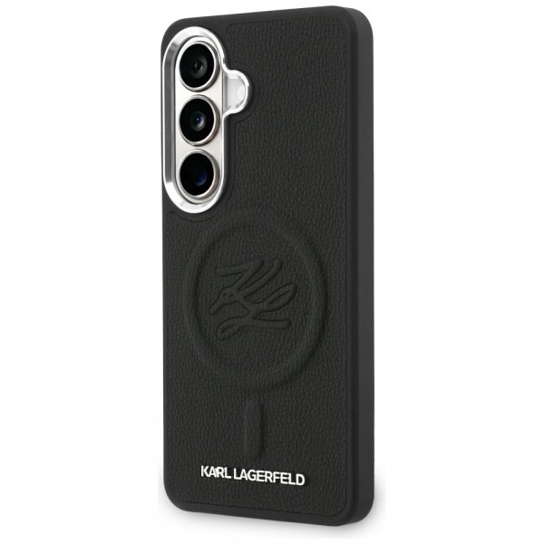 Samsung Galaxy S26 Plus Skal Embossed MagSafe Svart