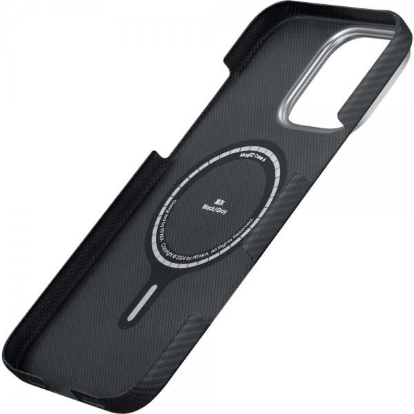 iPhone 16 Pro Max Skal Ultra-Slim Case MagSafe Black/Grey Twill