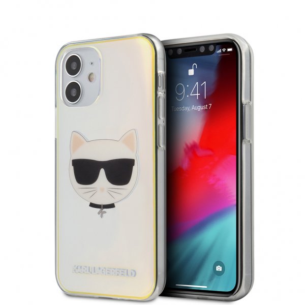 iPhone 12/iPhone 12 Pro Skal Choupette Iridescent
