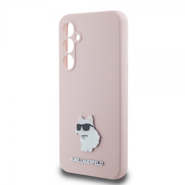 Samsung Galaxy S23 FE Skal Liquid Silicone Choupette Rosa