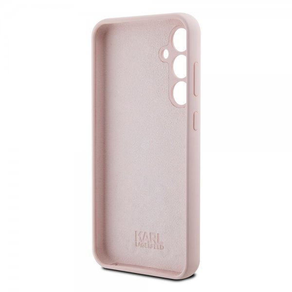 Samsung Galaxy S23 FE Skal Liquid Silicone Choupette Rosa