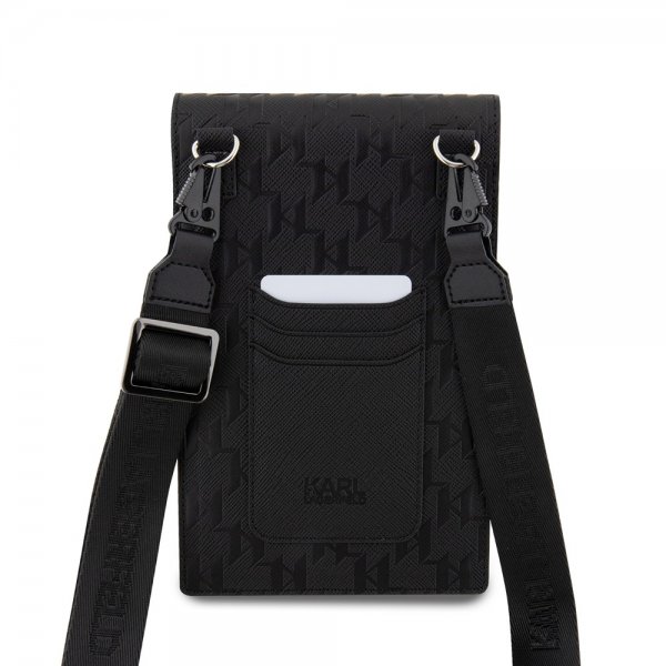 Wallet Phone Pouch Monogram Ikonik Svart