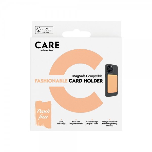 Korthållare Fashionable Card Holder MagSafe Peachy