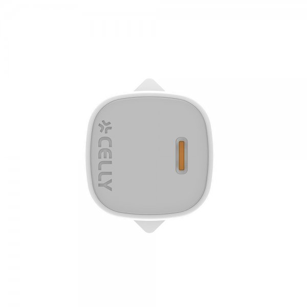 Laddare 25W GaN USB-C Vit