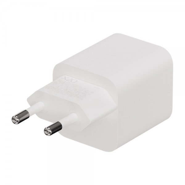 Laddare 65W Trippel USB-C/USB-A GaN Vit