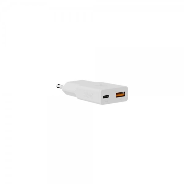 Laddare Go2 SlimLine 33W USB-C/USB-A Vit