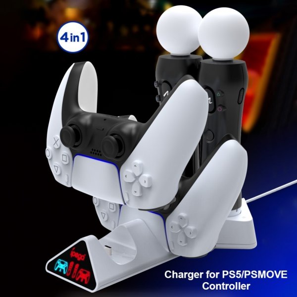 Laddningsdocka till PlayStation 5/Move Kontroll