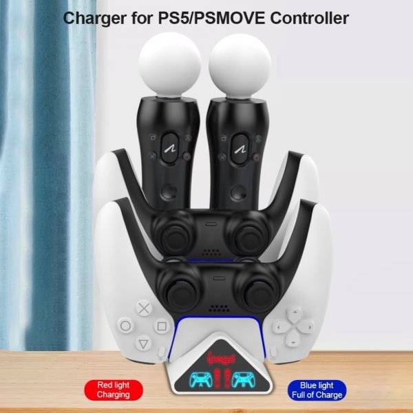 Laddningsdocka till PlayStation 5/Move Kontroll