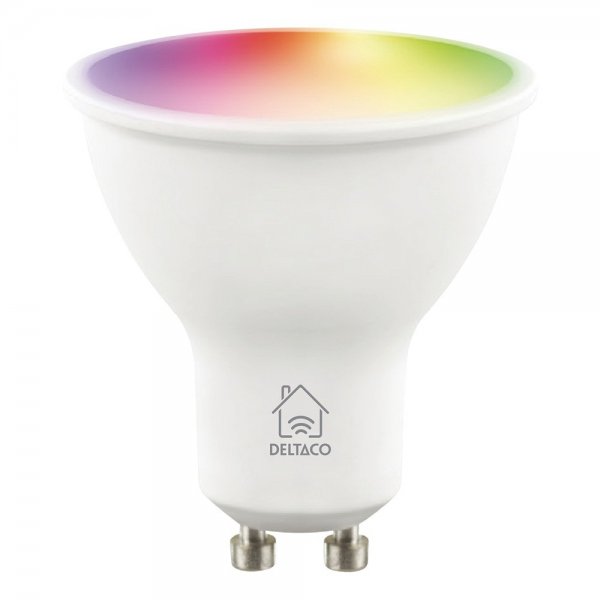 LED Lampor GU10 RGB WiFi 4.7W 3-pack