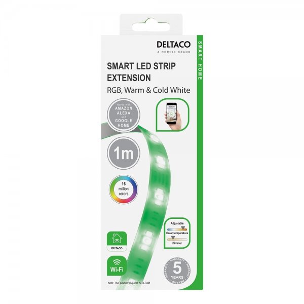 LED-list förlängning RGB 6-pin 1m