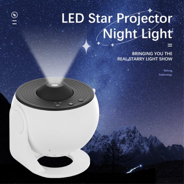 MajesticLine LED Projektor Galax Stjärnhimmel Roterande