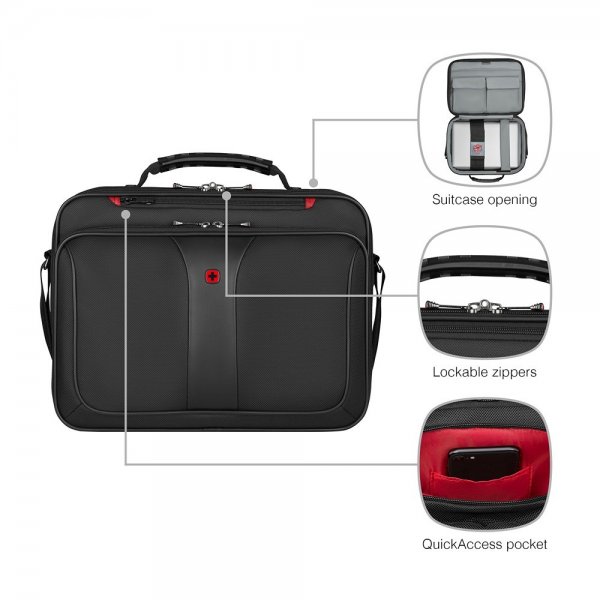 Legacy 16" Slim Datorväska Svart