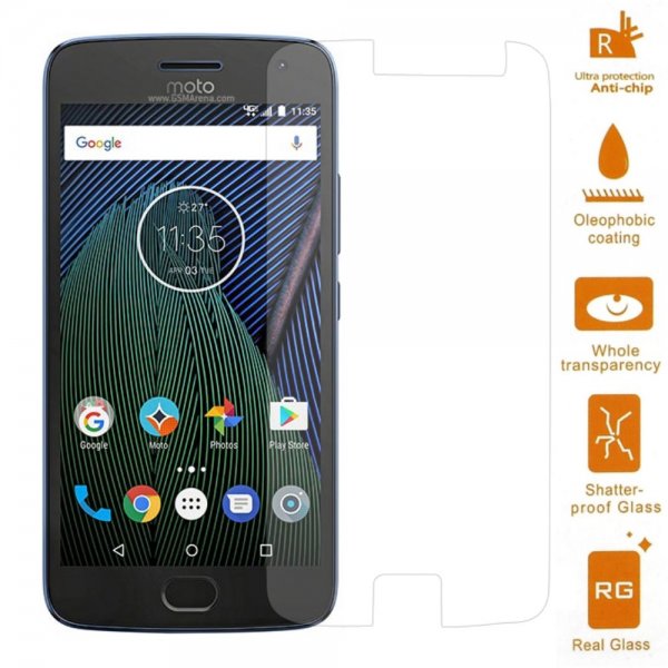 Motorola Moto G5 Plus Skärmskydd i Härdat glas 0.3mm Tjockt