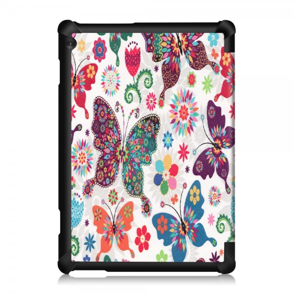 Lenovo Tab M10 TB-X605F TB-X505F Fodral Motiv Färgglada Fjärilar