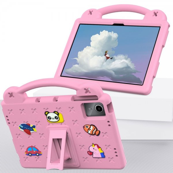 Lenovo Tab M11 TB330 Skal för Barn Stickers Rosa