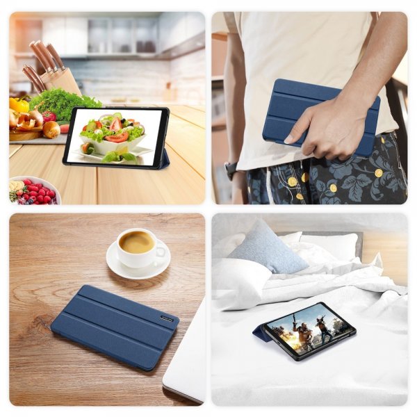 Lenovo Tab M8 (4th gen) TB300 Fodral DOMO Series Blå