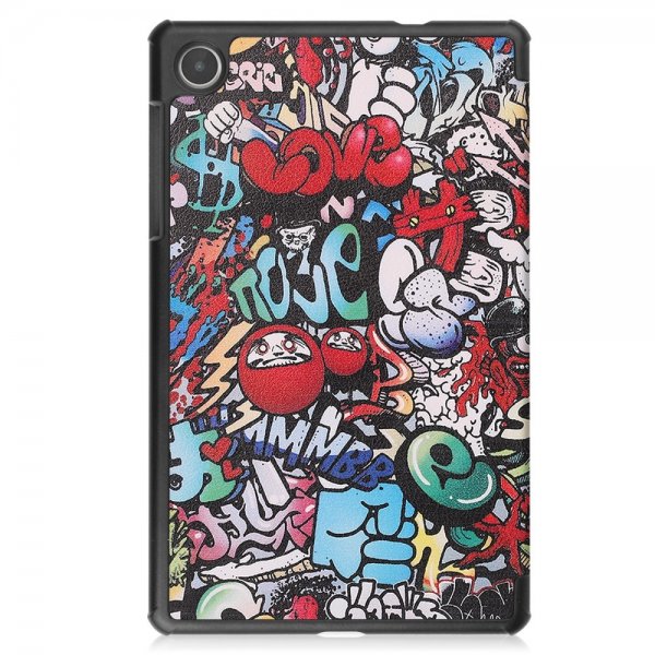 Lenovo Tab M8 (4th gen) TB300 Fodral Motiv Graffiti