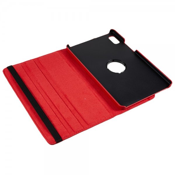 Lenovo Tab M9 TB310 Fodral 360 Grader Vridbar Röd