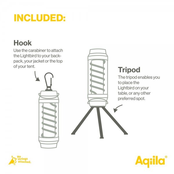 Lightbird G1 Lykta och Ficklampa