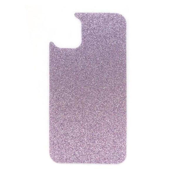 iPhone 11 Skal Glitter Transparent MagSafe Lila