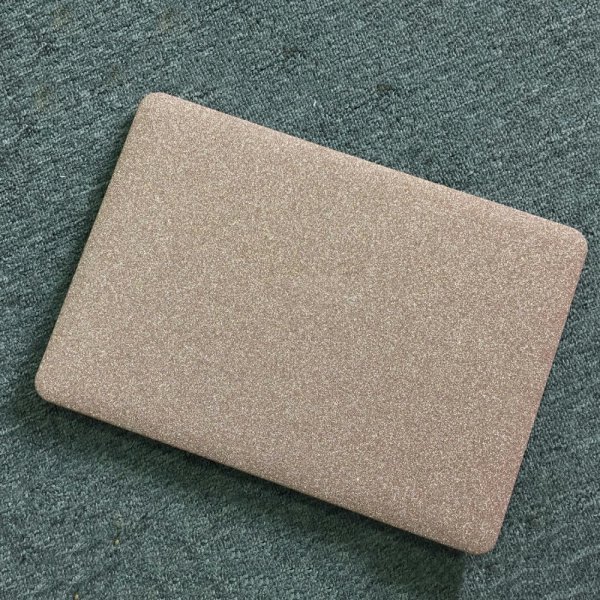 Macbook Air 13 (A1932. A2179) Skal Glitter Roseguld