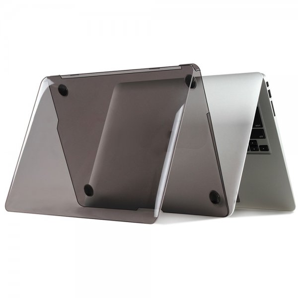 Macbook Air 13 M1 (A2337) Skal Slim Case Transparent Svart