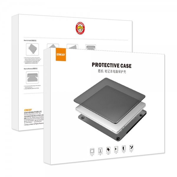 Macbook Air 15 M2 (A2941)/M3 (A3114) Skal Hårdplast Lila