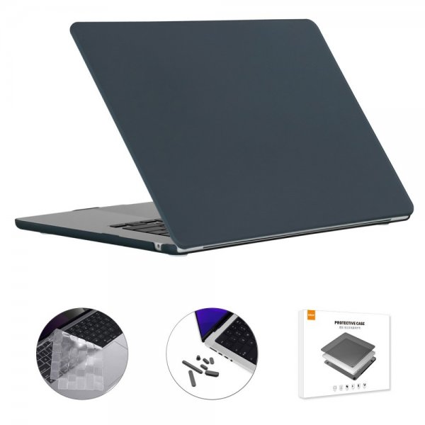 Macbook Air 15 M2 (A2941) Cover Tastaturbeskyttelse Sort