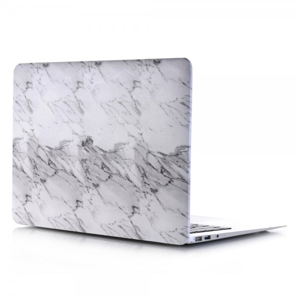 Macbook Pro 13 (A1706 A1708 A1989 A2159) Skal Marmor Vit