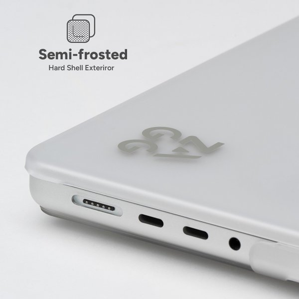 Macbook Pro 13 M1/M2 (A2338) Skal Hardshell Transparent