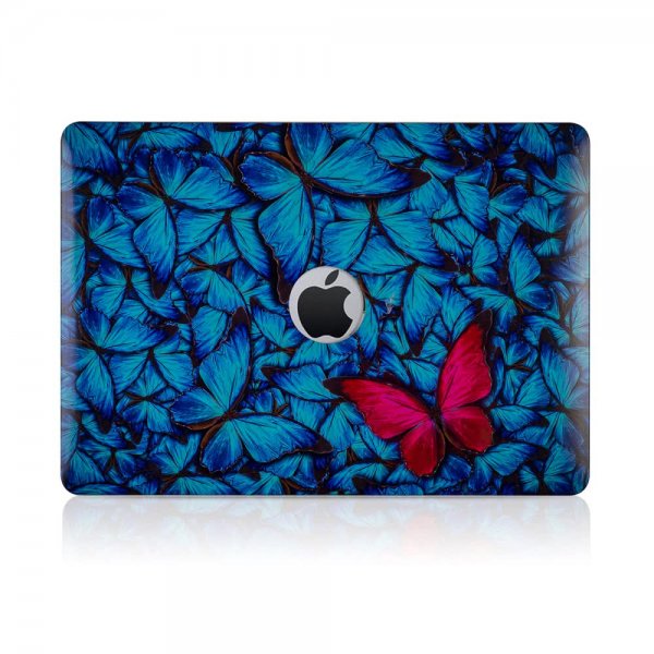 MacBook Pro 13 Touch Bar (A1706 A1708 A1989 A2159) Skal Hårdplast Fjärilar