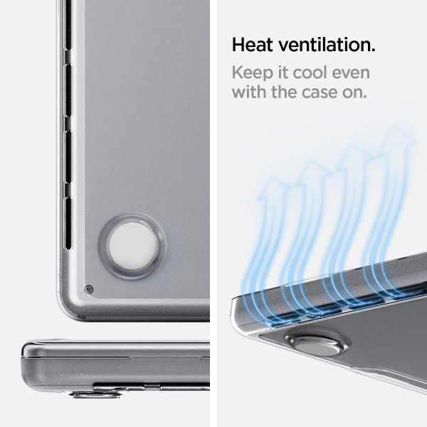 MacBook Pro 16 M1 (A2485)/M2 (A2780)/M3 (A2991) Skal Thin Fit Crystal Clear
