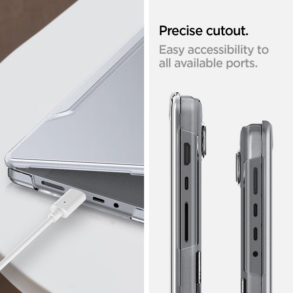 MacBook Pro 16 M1 (A2485)/M2 (A2780)/M3 (A2991) Skal Thin Fit Crystal Clear